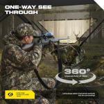2-Person Portable 360° See-Through Hunting Blind