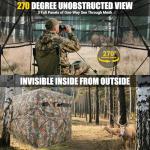 TYRSEN Portable Hunting Blind with Large Door