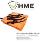 HME 4-Sided Bright Orange Hunting Blind Cap