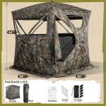 Lenotos 270° See-Through Hunting Blind with Chair