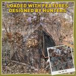 Lenotos 270° See-Through Hunting Blind with Chair