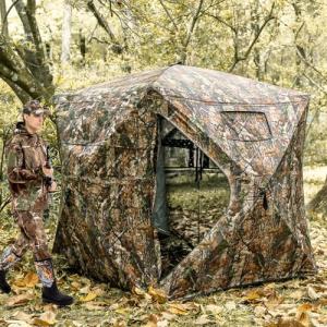 270-Degree See-Through Hunting Blind for 2-3 People