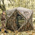 270-Degree See-Through Hunting Blind for 2-3 People