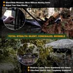 270-Degree See-Through Hunting Blind for 2-3 People