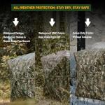 270-Degree See-Through Hunting Blind for 2-3 People
