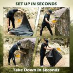 270-Degree See-Through Hunting Blind for 2-3 People