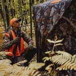 Barronett Blinds® Road Runner, Portable Hunting Blind, Pop-Up Hub Blind, Zipperless Windows, Lightweight, 2-Person, Bloodtrail® Woodland, 67” x 71” x 71”, RR200BT