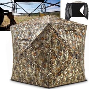 PHYSKE Portable 270° Camouflage Hunting Blind