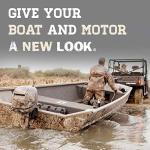 Mossy Oak Duck Blind Camo Boat Wrap Kit