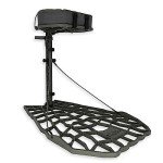 XOP Air Raid Evolution - Cast Aluminum Hang On Tree Stand for Hunting - Deluxe Deer Stand, Platform Dimensions - 21.5" X 31"