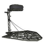 XOP Air Raid Evolution - Cast Aluminum Hang On Tree Stand for Hunting - Deluxe Deer Stand, Platform Dimensions - 21.5" X 31"
