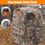 WTVIDAS Hunting Blinds with Chair, Pop Up Ground Blinds Portable 1-Person Hunting Tent for Deer & Turkey Hunting