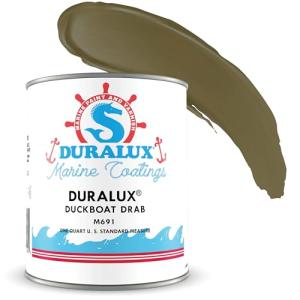 DURALUX Duckboat Drab Camouflage Paint, 1 Quart