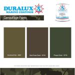 DURALUX Duckboat Drab Camouflage Paint, 1 Quart