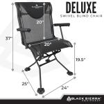 Deluxe Swivel Blind Chair for Stealth Hunting