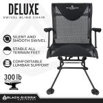 Deluxe Swivel Blind Chair for Stealth Hunting
