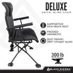 Deluxe Swivel Blind Chair for Stealth Hunting