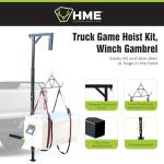 HME Truck Hitch Game Hoist Kit - 400 lb Capacity
