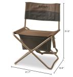 HUNTRITE Lightweight Folding Hunting Chair, 250 lbs Capacity