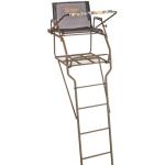 Guide Gear Ultra Comfort 18' Ladder Tree Stand for Hunting Climbing Hunt Seat, Hunting Gear Equipment Accessories