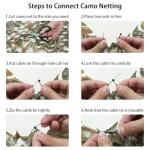 HYOUT Camo Netting for Hunting and Outdoor Use