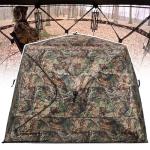 ShedOFF 4-Person Wide Bottom Hunting Blind & Chair