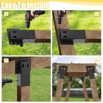 ICokin 4-Pack Deer Stand Brackets for Hunting