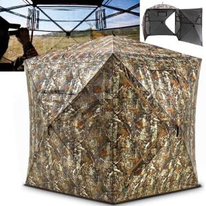 PHYSKE 360/270° See-Through Portable Hunting Blind