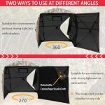 PHYSKE 360/270° See-Through Portable Hunting Blind