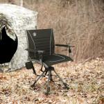 360° Silent Swivel Hunting Chair with Armrests