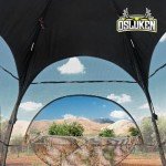𝟮𝟬𝟮𝟰 𝐔𝐩𝐠𝐫𝐚𝐝𝐞𝐝 See Through Hunting Blind Ground, 3-4 Person Ground Blinds for Deer Hunting, 6-Sided Larger Pop Up Blinds, Camo Tent for Hunting Turkey with Carry Bag 84" x 74" x 78"H