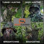 Mossy Oak Bottomland Camo Face Mask & Hat