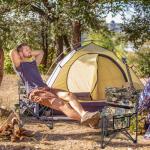 Extra Large Folding Tripod Hunting Chair with Backrest