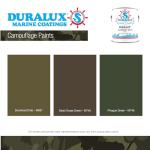 DURALUX Duckboat Drab Camouflage Paint, 1 Gallon