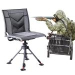 360-Degree Swivel Hunting Chair with Adjustable Height