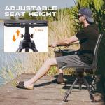 360-Degree Swivel Hunting Chair with Adjustable Height