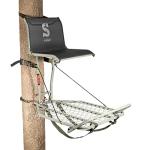 Summit Treestands Ledge XT Hang-on Tree Stand | Lightweight | Folding Comfort-Mesh Seat (SU82117),Black