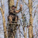 Summit Treestands Ledge XT Hang-on Tree Stand | Lightweight | Folding Comfort-Mesh Seat (SU82117),Black