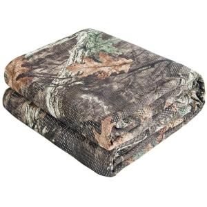 WINWAY Camo Burlap Mesh Fabric for Hunting Blinds