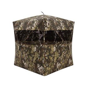 Barronett Blinds® Ace 250, Portable Hunting Blind, Large Pop-Up Hub Blind, Panoramic Shooting Windows, Lightweight, Crater™ Harvest, 67” x 75” x 75”, AC250CH