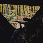 Barronett Blinds® Road Runner, Portable Hunting Blind, Pop-Up Hub Blind, Zipperless Windows, Lightweight, 2-Person, Bloodtrail® Woodland, 67” x 71” x 71”, RR200BT