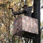 Shupakul Hunting Tree Stand Blinds- 102" x 35" Treestand Camo Blind Cover- Hunting Camouflage Ground Blinds with Zipper for Hunting Deer, Turkey (Frames Not Included)
