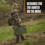 GhostBlind Runner 26" 6-Panel Ground Hunting Blind and Accessories, Ideal for Turkey and Deer Hunting
