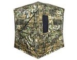 Primos Hunting Blind Double Bull SurroundView MAX, Full 180° One-Way See-Through View with Built-in Sun Visor in Truth Camo