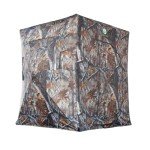 VENATIC 6' Tripod Hunting Tower Blind, 2-Man Stand Elevated with 4' x 4' Platform for Deer Hunting, Antelope and Elk