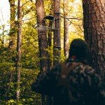 Rivers Edge® Big Foot™ Rogue XL Lever-Action Hang-On Treestand, Flip-Up TearTuff™ Mesh Seat, 24” x 37” Large Platform, Footrest, RE562
