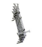 Hawk Helium 20" Lightweight Aluminum Non-Slip Treestand Hunting Climbing Sticks - 4-Pack
