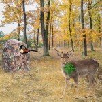 WTVIDAS Hunting Blinds with Chair, Pop Up Ground Blinds Portable 1-Person Hunting Tent for Deer & Turkey Hunting