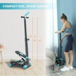SPORTSOUL Compact Stepper Machine for Home Workouts