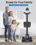 WELLFIT Magnetic Rowing Machine for Home Fitness